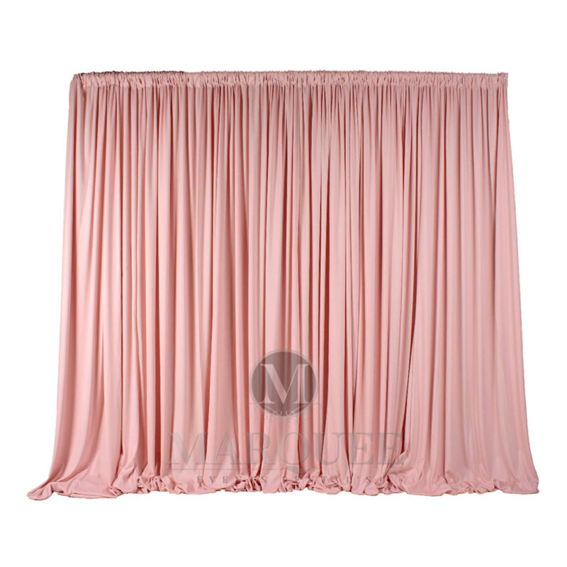 Drapery interlock blush pink
