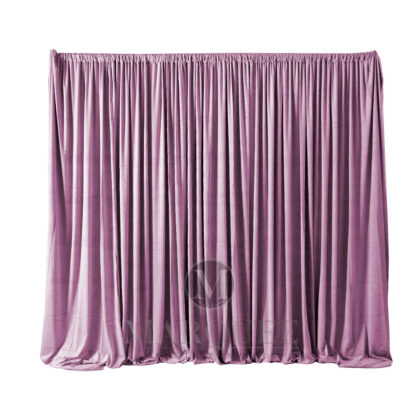 Drapery velvet lilac