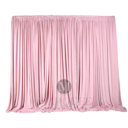 Drapery velvet pink