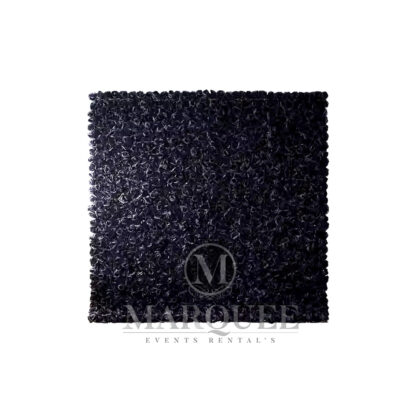 Flower wall black