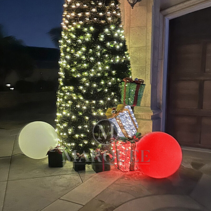 Illuminated LED globes
