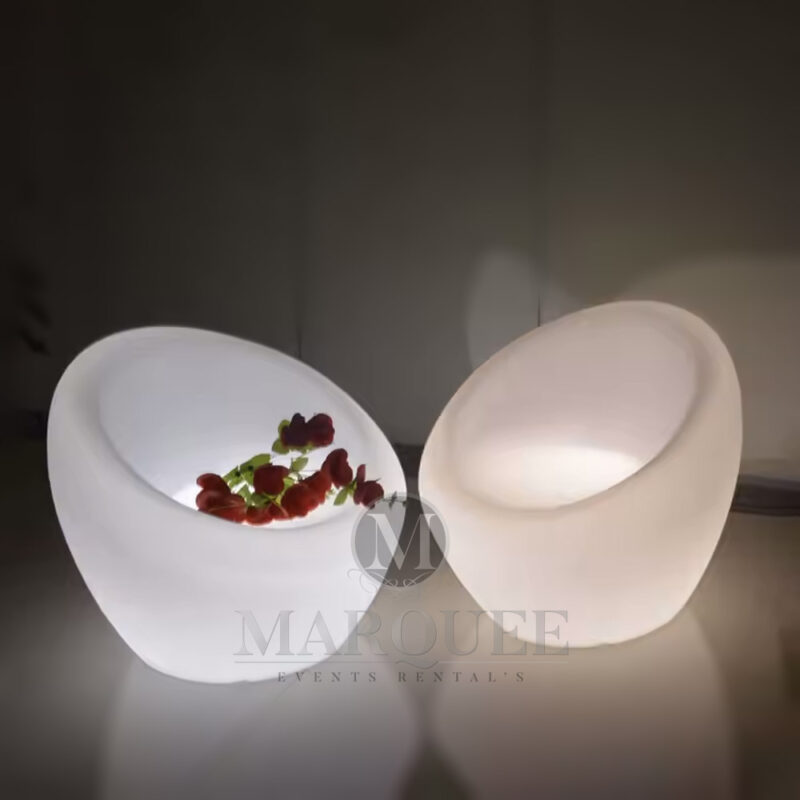 LED single chair sofa 28 in x 28 in x 29 in