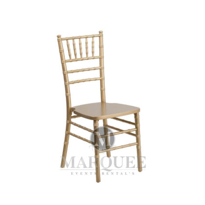 Chiavari chairs gold