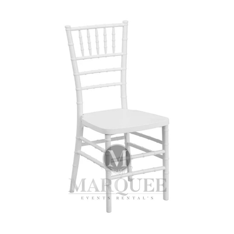 Chiavari chairs white