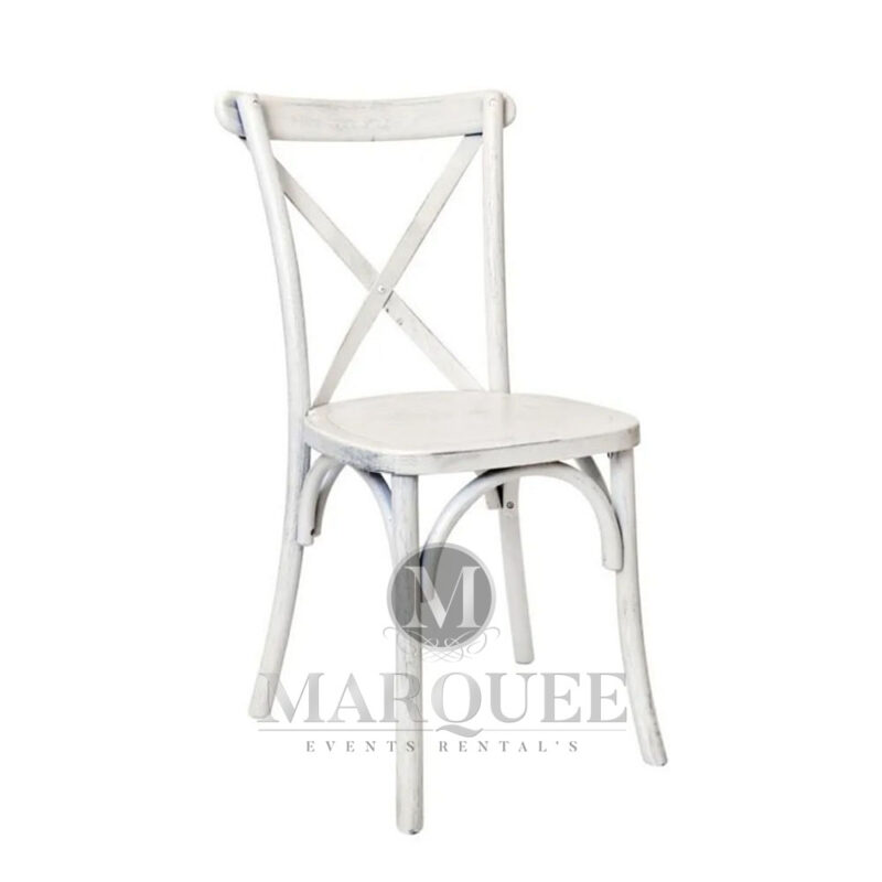 Crossback chairs white