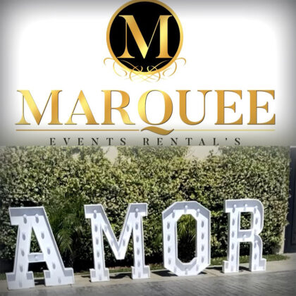 Marquee Letters Amor