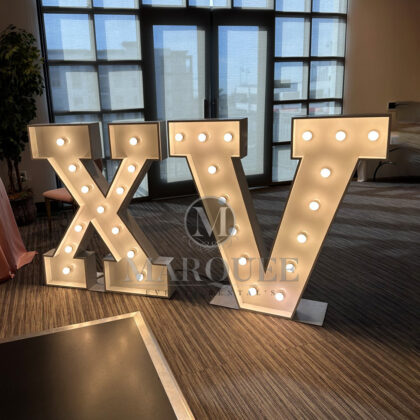 Marquee Letters XV