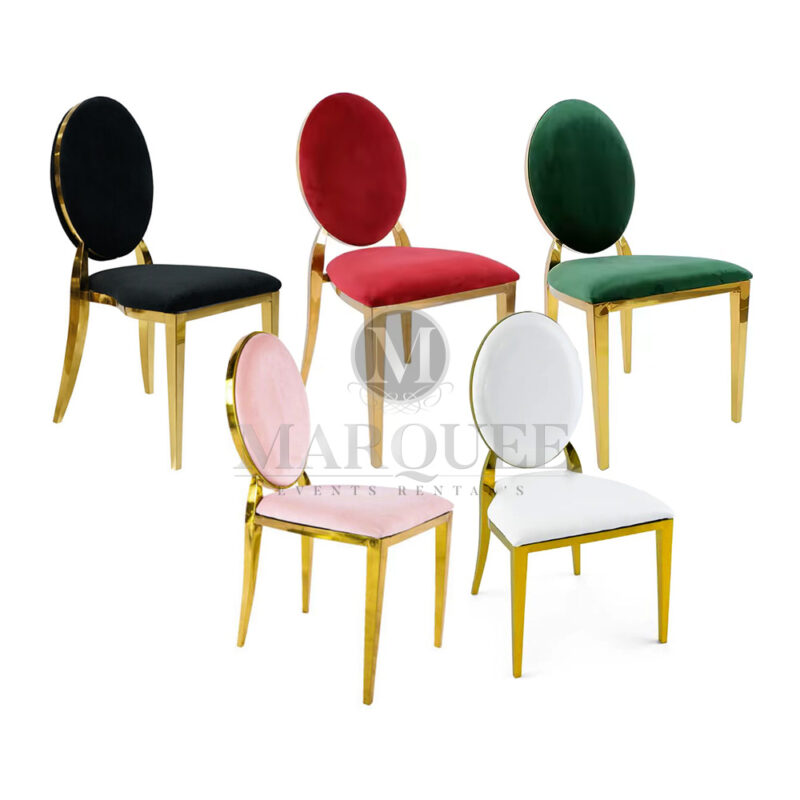 Washington chairs gold assorted colors