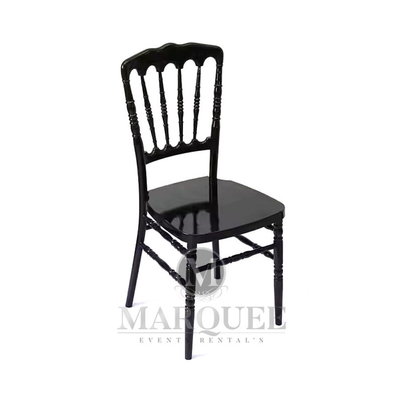 Napoleon black acrylic chair